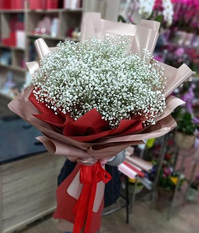 Букет цветов из: Гипсофила в Винодельненском
