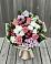 Букет цветов из: Альстромерии, Гвоздики, Розы и Хризантемы в Винодельненском