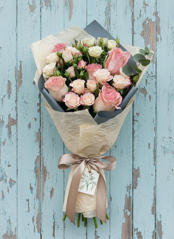 Букет цветов из: Розы в Винодельненском