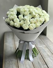 Букет 35 Белых роз #REPLACE_PRED# Винодельненском