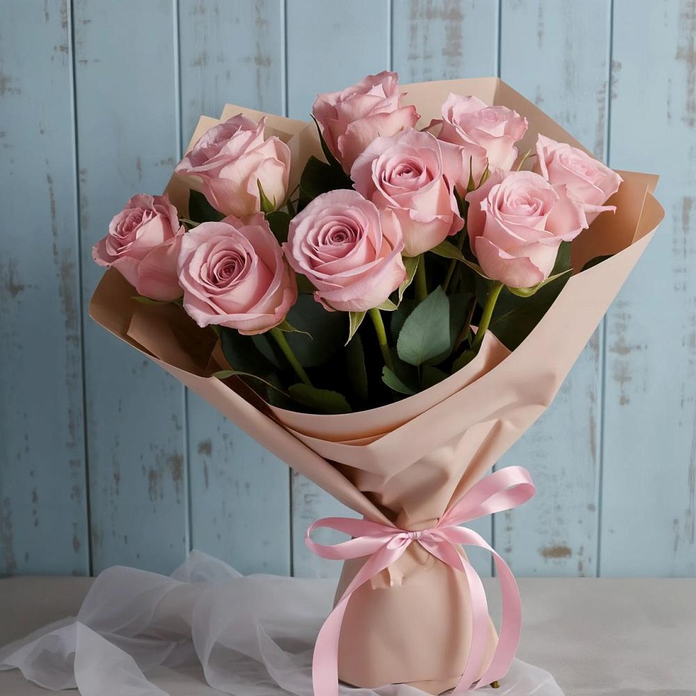 Букет цветов из: Розы в Винодельненском