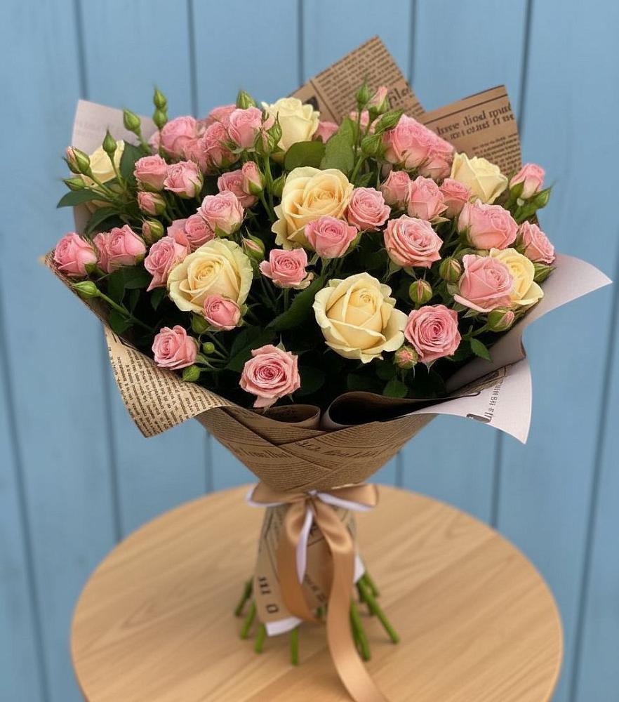 Букет цветов из: Розы в Винодельненском