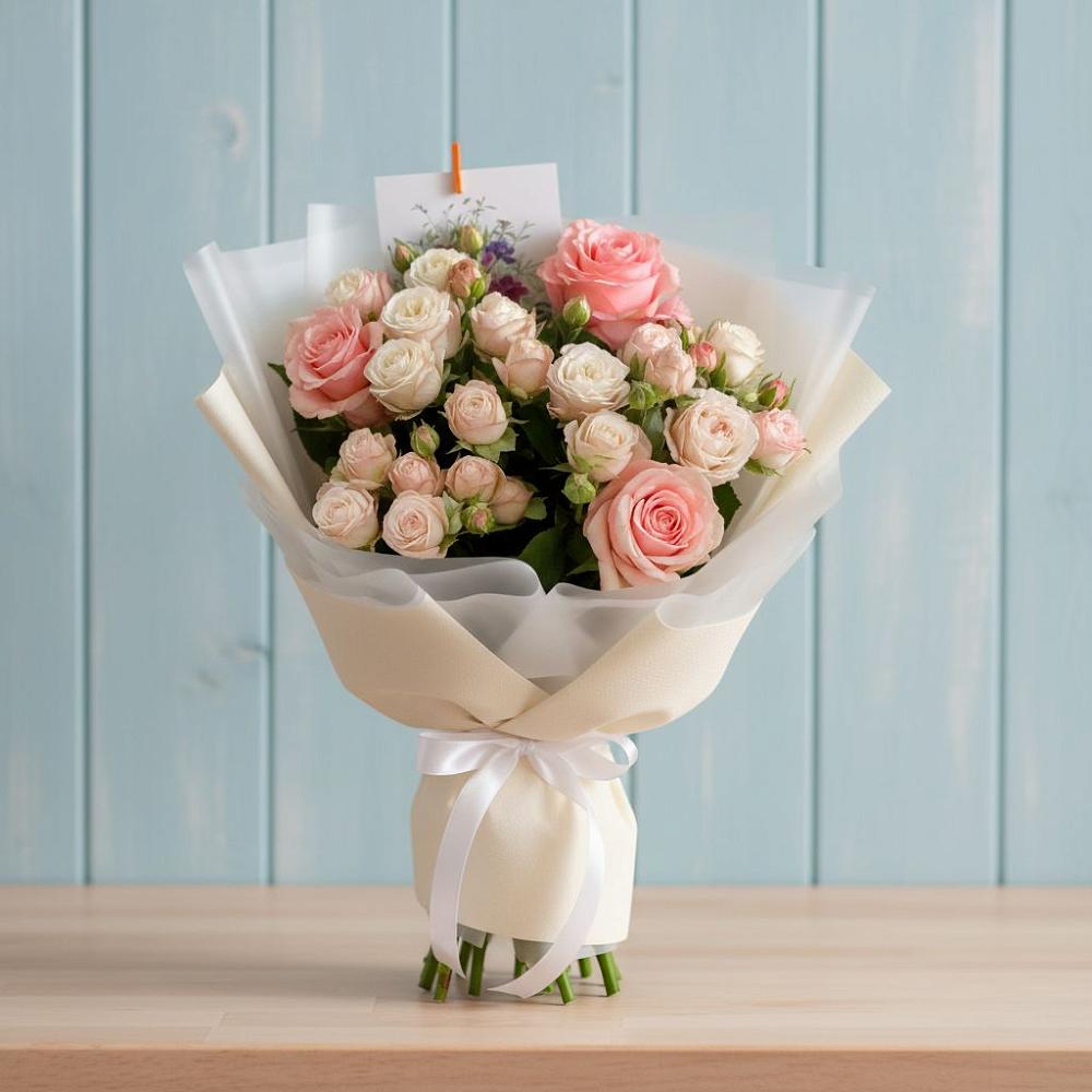 Букет цветов из: Розы в Винодельненском