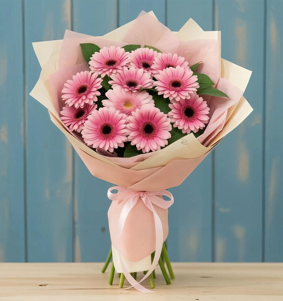 Букет цветов из: Герберы в Винодельненском