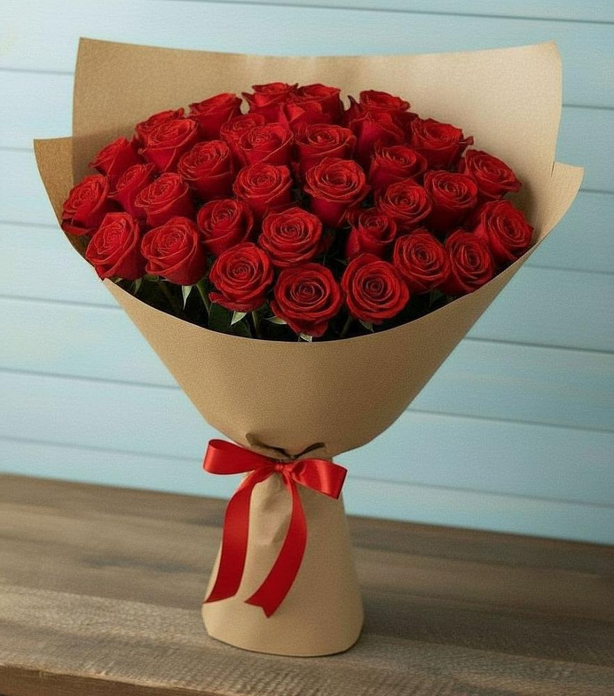 Букет Красные розы Милано в Винодельненском