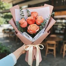 Букет цветов из:  Розы в Винодельненском