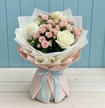 Букет цветов из:  Розы в Винодельненском
