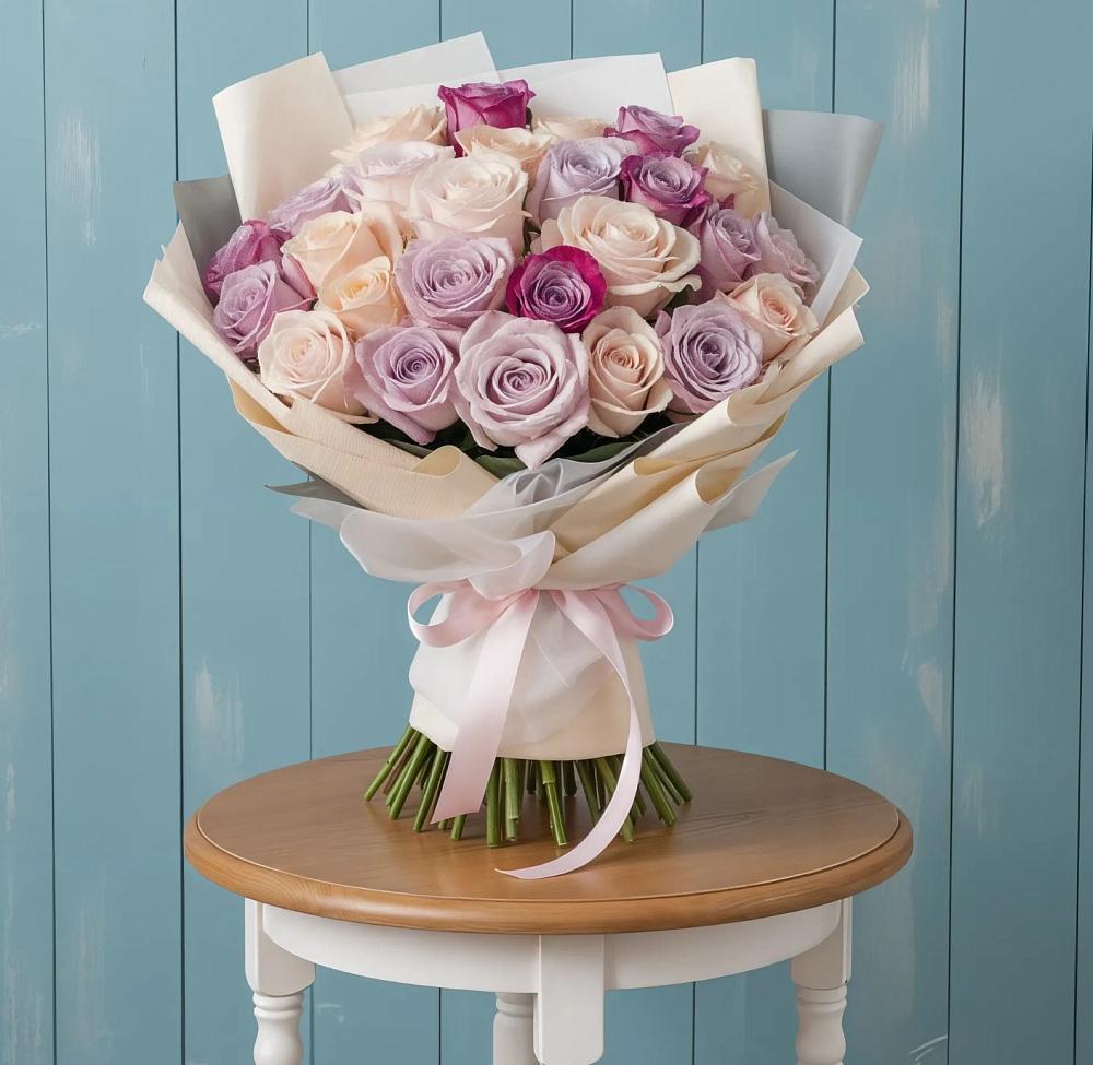 Букет цветов из: Розы в Винодельненском