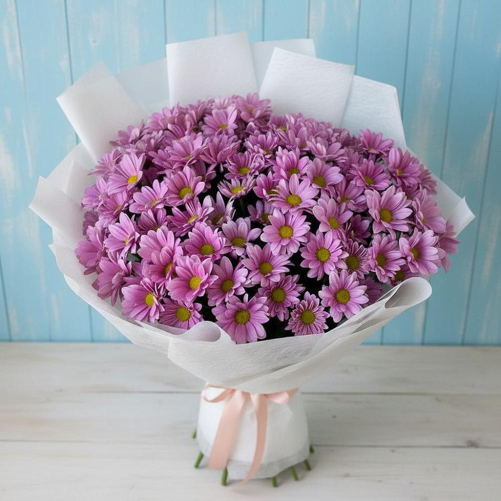 Букет цветов из: Хризантемы в Винодельненском