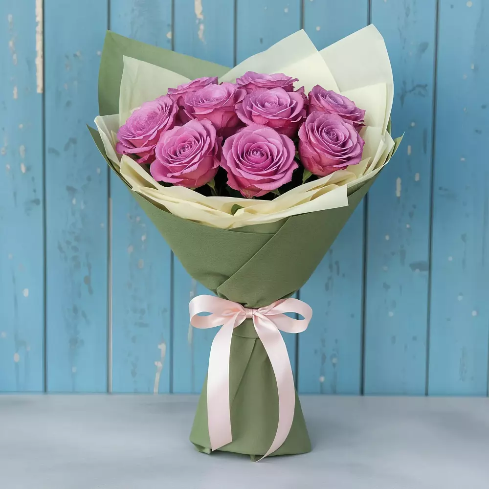 Букет Розы Фёрст Леди в Винодельненском