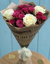 Букет цветов из:  Розы #REPLACE_PRED# Винодельненском