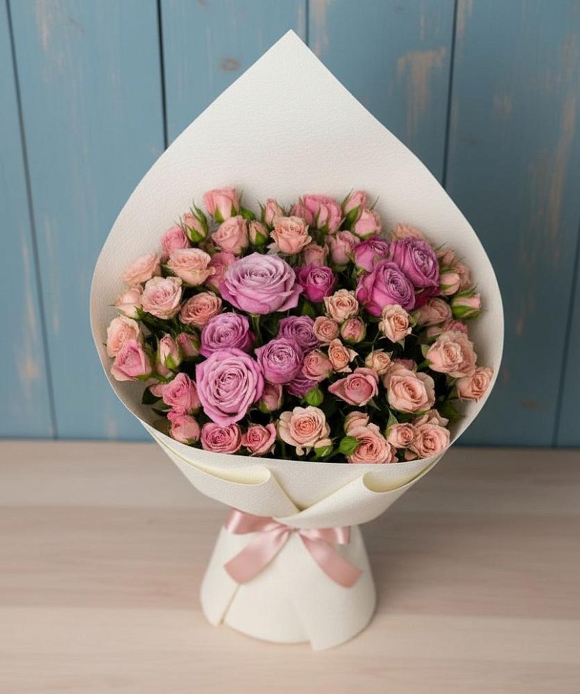 Букет цветов из: Розы в Винодельненском