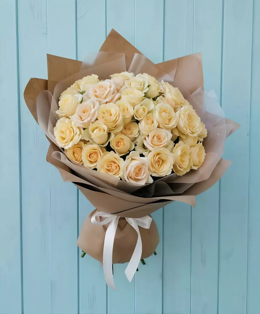 Букет Кремовое облако в Винодельненском