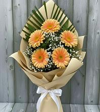 Букет цветов из:  Герберы в Винодельненском