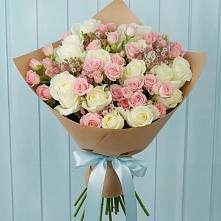 Букет цветов из:  Розы в Винодельненском