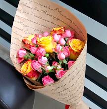 Букет цветов из:  Розы #REPLACE_PRED# Винодельненском