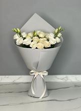 Букет цветов из:  Розы и Лизиантусы в Винодельненском